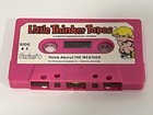 Little Thinker Tapes Think About The Weather Vintage Cassette 1979 Untested