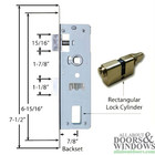 Andersen Emco Forever Full Lite Storm Door Handle Set For 1  Thick Doors - Poli