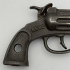 Antique 5 Inch Hero Cast Iron Cap Gun - Not Working