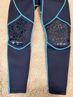 Seaskin  Size Medium Full Body Wetsuit  Black With Blue Stitch