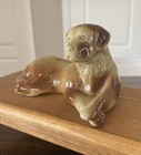 Vintage Ceramic Dog Labrador Retriever Made In Brazil Excellent Condition Mcm