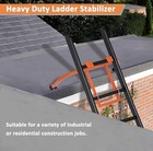 Ladder Stabilizer  Heavy Duty Steel Ladder Roof Hook Ladder Stabilizer New