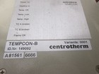 Centrotherm  External Hydrogen Torch Assy  Mechanical  Tempcon-b  Used