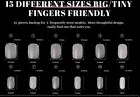 480pcs  Extra Short Oval Nail Tips  Matte Fake Nails Round Oval   15 Different S