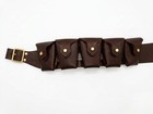 British 1903 Leather Five-pocket Bandolier Pattern 1903 Ww1-ww2 Reproduction 