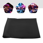 Black Dj Display Stand Scrim Oxford Cloth Dj Facade Booth Portable Event Cover