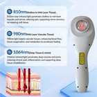 12w High Power Touchscreen Near Infrared Laser Therapy Device For Pain Relief