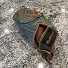 Rare Vtg Macgregor Japan  autograph Model  Green Baseball Glove Rht 1976  29