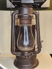 Antique C t  Ham No  2 Cold Blast Lantern W  Original Globe -rare Wall Hanger