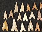 Big Lot Of Twenty Ancient Tidikelt Arrowheads Or Bird Points 1 76
