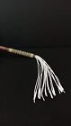 Very Nice Handmade Beaded W threadwork Native American Indian Gourd Dance Rattle