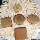 Dubarry  Wadsworth And Other Lot Of 5 Vintage Powder Compacts W  Mirrors   Other
