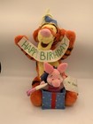 Disney Tigger Happy Birthday Plush Piglet Present 12  Winnie The Pooh