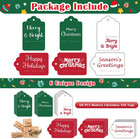 60 Pcs Christmas Gift Tags With String For Holiday Presents Wrapping Set