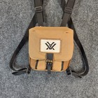 Vortex Optics Glasspak Binocular Harness Chest Rig Tan Brown Adjustable Straps
