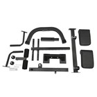 Roman Chair Back Extension Machine  Hyperextension Bench W  Angle Height Adjust