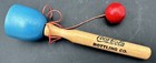 Vintage Coca Cola Wood Cup And Ball Game Toy Bottling Martinsville Virginia