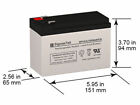Apc Back-ups Rs Br1500g Ups Battery Set Replacement Of 2 - 12v 9ah