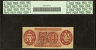 Fr  1355 Fractional 1864 Union Currency 50c  Civil War Third Issue Note  Pcgs 25