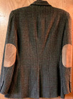 Pristine Vintage1980 s Laurenralph Lauren Herringbone  10p equestrian Blazer Nos