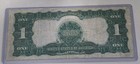 1899 Silver Certificate Black Eagle Large Note  1 Dollar Sn T44495216a