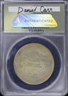 2017 Medal So-called Dollar Fellowship Anacs Ms 68   Daniel Carr Signed