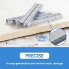 Meite T-50 Galvanized Staples 20 Gauge 3 8 Inch Crown For Upholstery  Furniture