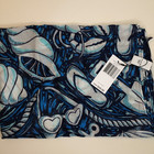 Vera Bradley Shore Enough Soft Fringe Scarf 26  X 72  New With Tag