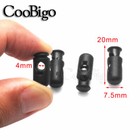 Plastic Cord Lock Toggle Stopper Clip For String Bags Shoelace Sportswear Parts