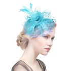 Women s Flower Fascinator Hat With Headband Clip For Tea Party Headwear