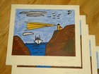 Muhammad Ali  Silkscreen Print Guiding Light  Hand Signed   Numbered Edition 500