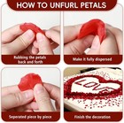 1200 Pcs Artificial Silk Rose Petals Decoration For Romantic Night  Wedding     