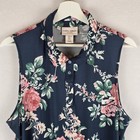 Laura Ashley Golf Tennis Dress Xl Floral Collared Polo Pleated Hem Sleeveless 