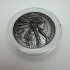 Native American Indian Woman - American Silver Eagle 1oz  999 Silver Dollar Coin