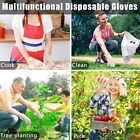 Disposable Gloves Clear Vinyl Exam Latex   Powder Free Glove Food Prep Safe