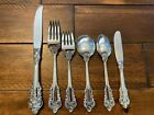 Clean Wallace 6 Pc Grande Baroque Place Setting Grand Sterling Silver Set Piece