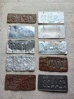 10 Mixed States Roadkill License Plates Ranging From Years 1925 And Up