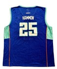 Vintage Reebok Wnba New York Liberty Becky Hammon  25 Jersey Womens Xl