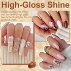 49 Pcs Gel Nail Polish Set 45 Colors Summer Neon Glow In The Dark Effect With Na