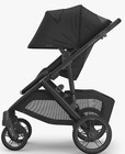 Uppababy Vista  V3 Stroller Jake Charcoal   Carbon Frame   Black Leather