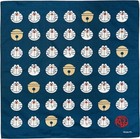 Doraemon Furoshiki Cotton Japanese Wrapping Cloth Face Towel Tapestry Limited Jp