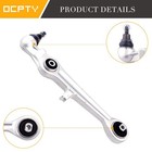 New 2-piece Control Arm Ball Joint Assembly For 02 Audi S4 S6 A6 Quattro Rs6