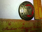 Indian Screw-back Concho Vintage Biker Collectible Old Motorcycle Accessory Usa
