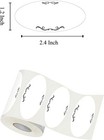 300pcs Food Labels Kitchen For Containers 2 X 1 2 X 1 Inch  White 