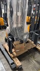 Apollolift Used 2200lbs Semi Electric Pallet Straddle Stacker Forklift 118  Lift