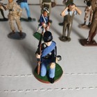 Vintage Lot Of   14  Lead Military Figures Martin squadron