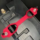 New Billet Aluminum Car Battery Tie Down Mount Bracket Brace Bar   J Bolts