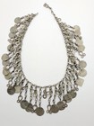 Vintage Kuchi Tribal Jewelry Chain 15  Long X 2  No Gaps Missing Dangles  18108 