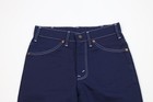 Nos Vintage 70s Streetwear Boys 14 Flared Wide Leg Denim Jeans Indigo Blue Usa