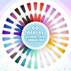 Solid Satin Ribbon Set 1 8 Inch X 6 Yards 30 Colors 60 Rolls 360 Yards